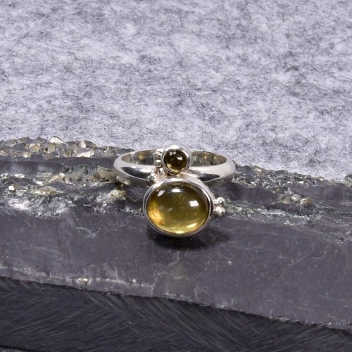 Turmalin ring 925er silber - ring,,