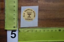 Alter Aufkleber Handel Glas Porzellan Keramik LUDWIG (mini)