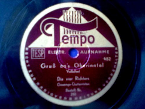Schellack tempo gruß - 25,