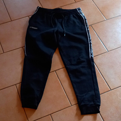 Jogginghose schwarz kappa - schwarz, m