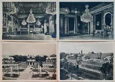 4 x DRESDEN Sachsen Postcards