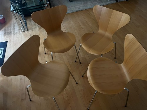 Fritz hansen stühle - serie, 7