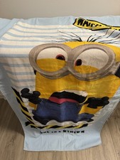 2x Handtuch Strandtuch Duschtuch Minion unterschiedliche Muster