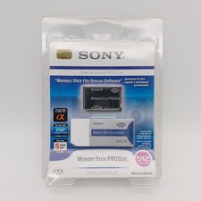 Sony MagicGate Memory Stick PRO Duo MSX-M512S/X + Adapter - 512MB - für PSP NEU✅