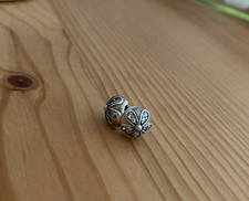 Pandora Clip „Glanzvolles Gänseblümchen“ 925er Sterlingsilber sehr guter Zustand