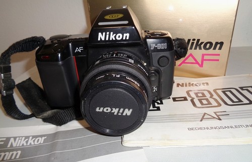 Nikon 801 kamera mit - f-801,
