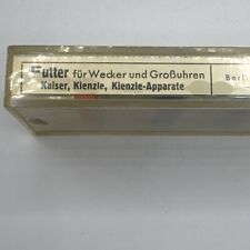 Futter für Wecker und Großuhren kaiser,Kienzle Flume Uhrmachernachlass # 111