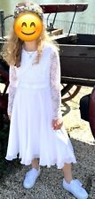 Kommunionkleid Kind weiß Bian Corella Gr. 140