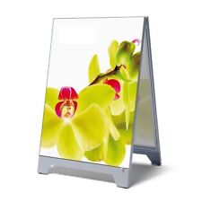 Kundenstopper für Textilspanndruck zweiseitig