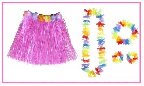5tlg bastrock pink hula - 5tlg.,