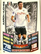 Match Attax 2012/13 Premier League - #076 Aaron Hughes - Fulham