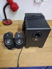 Logitech X-210 2.1 Multimedia-Lautsprechersystem Subwoofer 2 Satelliten Boxen