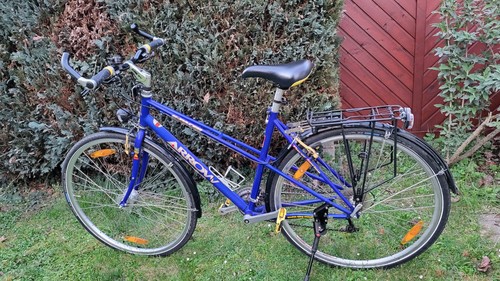 Damen fahrrad zoll blau - fahrrad, 28