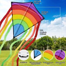 Drachen Bunt Delta Flugdrachenfliegen Lenkdrachen inkl. 80m Drachenschnur