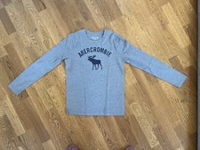 graues Langarmshirt Gr.164 Abercrombie 