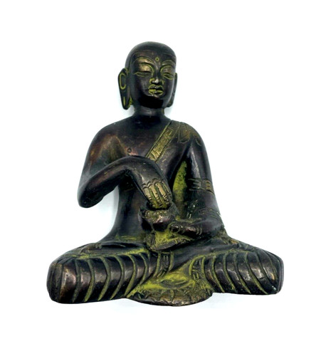 Alte asiatische bronze statue - alte,