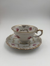 Vintage Schuhmann Bavaria Mokka Tasse & Untertasse Mokka