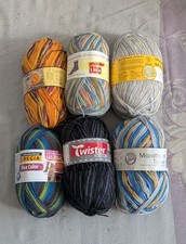 Sockenwolle 6 x 100 gr.