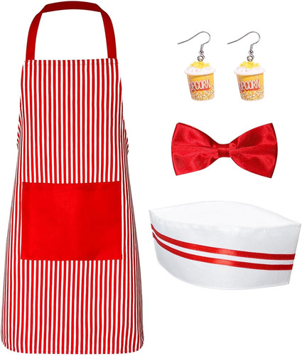 Popcorn kostüm kellner - kostüm,,