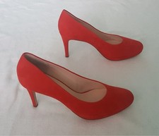 Absolut neu! Damen Pumps High Heels Rot Gr. 42 von Högl aus Wildleder