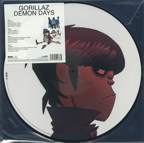 Gorillaz demon days - gorillaz, vinyl