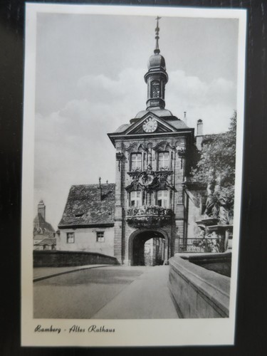 Bamberg altes rathaus - ak, ca