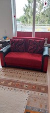 Verkaufe Couch Zweisitzer mit Kissen Nur Selbstabholer!