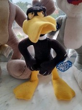 PLÜSCH Dufy Duck 17"  BEWEGLICH LOONEY TUNES WARNER BROS 1998 Alt 