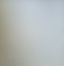 Turi Simeti Prägedruck handsigniert nummeriert groß ZERO Uecker  Lucio Fontana