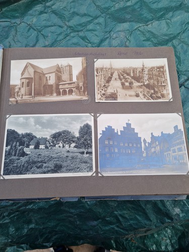 Altes postkartenalbum - altes,