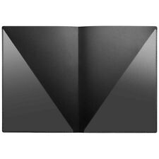 VELOFLEX Urkundenmappe / Angebotsmappe A4 schwarz mit 2 Innentaschen