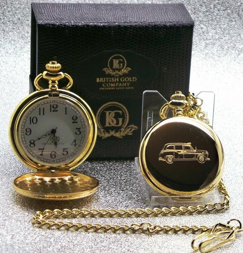 Taxi schwarz kabine taschenuhr - schwarz,