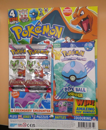 Pokemon magazine 84 with - #,