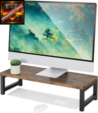 Vintage Monitorständer Holz