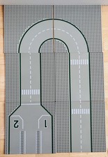 LEGO 6 Straßen Platten 32x32