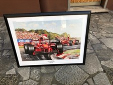 Michael Schumacher Kunstdruck Heinz-Jürgen Wagner "Doppelsieg in Monza"  Nr.382