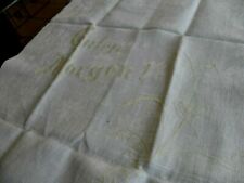 Leinen Damast Handtuch