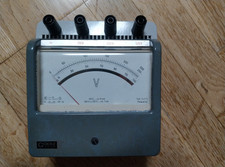 Goerz Electro Voltmeter 130V  260V 520V alt - 50er 60er Jahre