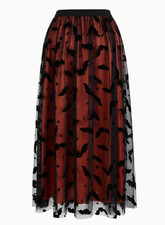 Elegante Plus Size Tüllrock