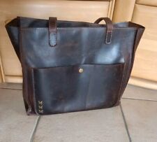 Wilderoe Braune Echtleder