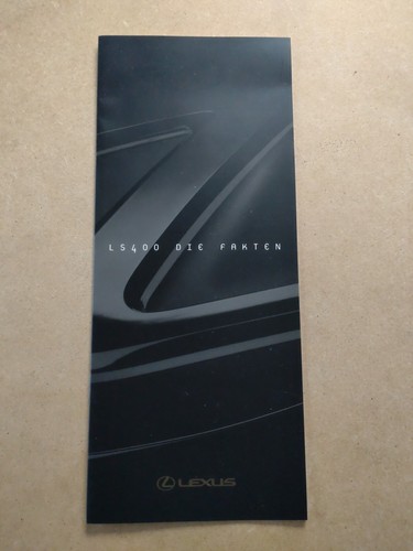 Lexus 400 fakten prospekt - 400,