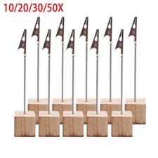 10-50X Set Holz-Memohalter