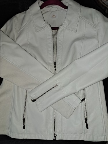 Damen lederimitat jacke - damen,