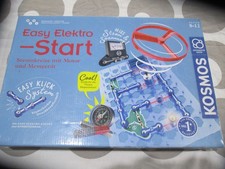 Easy Elektro Start Experimentierkasten v. KOSMOS Stromkreise m. Motor Messgerät