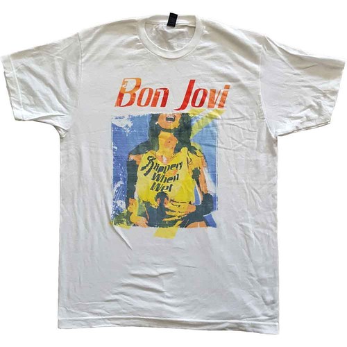 Bon jovi shirt slippery when - bon,
