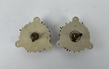 2 x Mayr Stufenschalter Porzelan -  30er Jahre Radiowerkstatt - Radiobastler