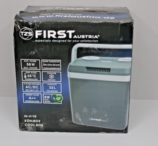 TZS First Austria Kühlbox 32L elektrisch 12V 230V Anschluss für Auto & Steckdose