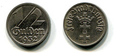 1/2 Gulden Danzig 1932