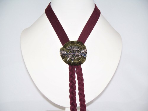 Leder trachten krawatte - leder,