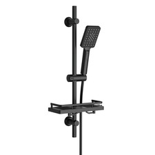 JOHO  Schwarz Duschset mit